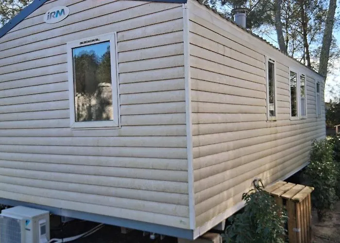 Kamp alanı Mobilhome 3 Chez Yvan Saint-Julien-en-Born